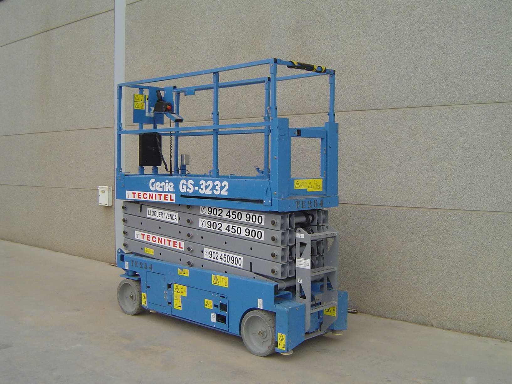 Venta de plataforma de tijera eléctrica Genie