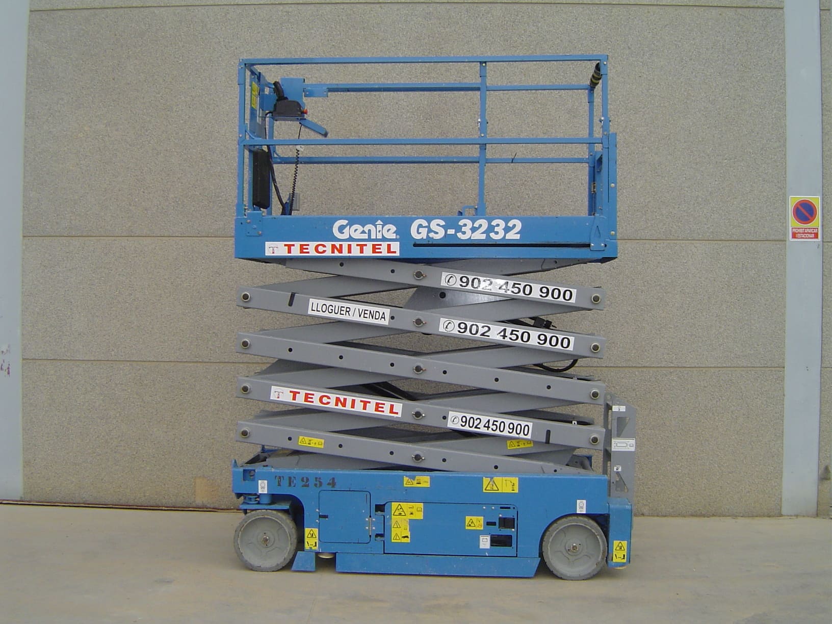 Venta de plataforma de tijera eléctrica de 12 metros